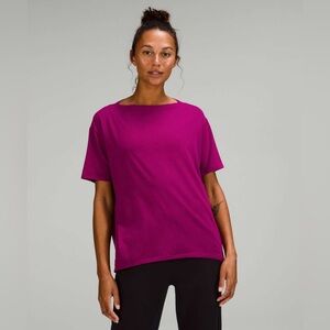 Lululemon Back In Action Short Sleeve Shirt